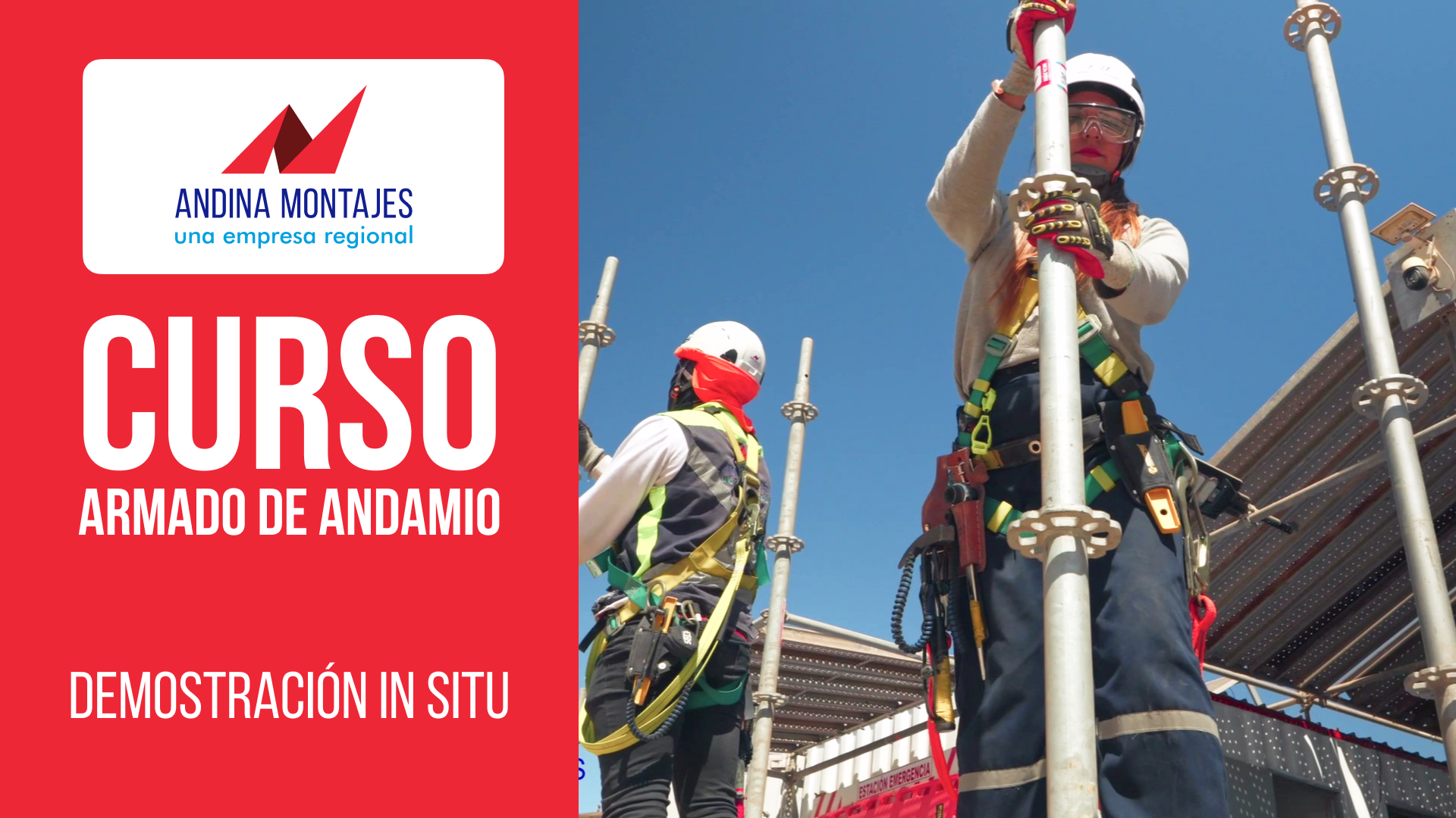 curso armado de andamios